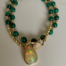 Load image into Gallery viewer, Ethiopian opal pendant
