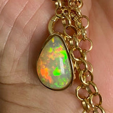 Load image into Gallery viewer, Ethiopian opal pendant
