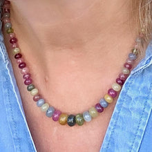 Load image into Gallery viewer, Tourmaline candy necklace
