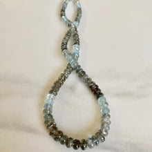 Load image into Gallery viewer, Moss aquamarine necklace
