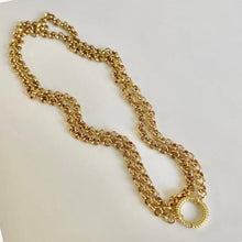 Load image into Gallery viewer, Tiffany style rolo gold chain
