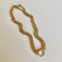 Load image into Gallery viewer, Tiffany style rolo gold chain
