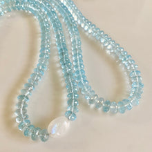Load image into Gallery viewer, Blue topaz necklace
