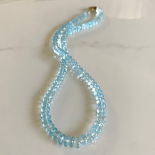 Load image into Gallery viewer, Blue topaz necklace
