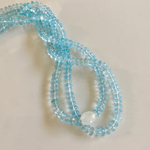 Load image into Gallery viewer, Blue topaz necklace
