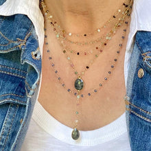 Load image into Gallery viewer, GEMSTONE NECKLACE - ROSARY
