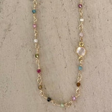 Load image into Gallery viewer, Gemstone Mix Necklace - Rosa
