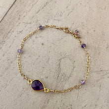 Load image into Gallery viewer, AMETHYST BRACELET - MALAGA
