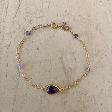 Load image into Gallery viewer, AMETHYST BRACELET - MALAGA
