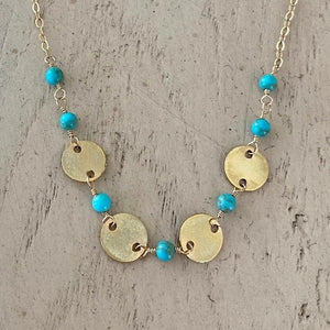 TURQUOISE NECKLACE - GYPSY