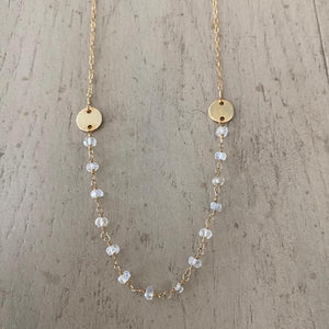 MOONSTONE NECKLACE - DISC