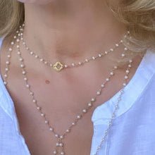 Load image into Gallery viewer, PEARL CHOKER - CLOVER
