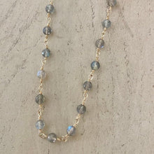 Load image into Gallery viewer, LABRADORITE NECKLACE - AURA
