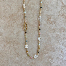 Load image into Gallery viewer, GEMSTONE MIX NECKLACE - INFINITY

