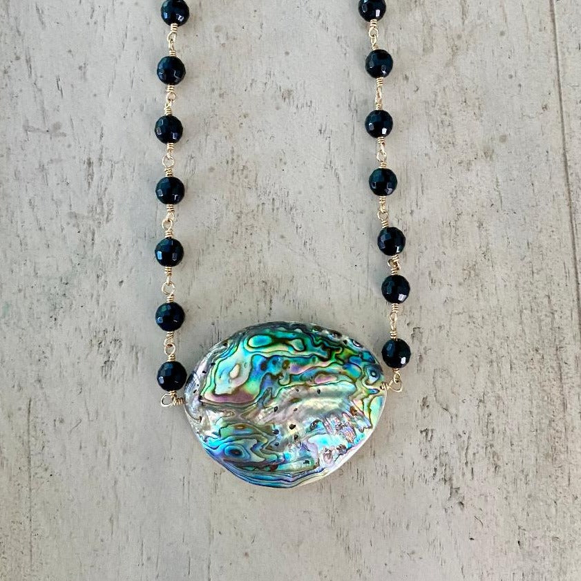 Abalone Shell Necklace – musthavemustget