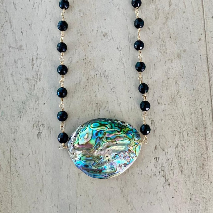 Abalone Shell Necklace - SOLD