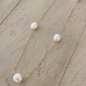 PEARL GOLD NECKLACE - COCO