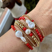 Load image into Gallery viewer, RED CORAL BEADS MIX
