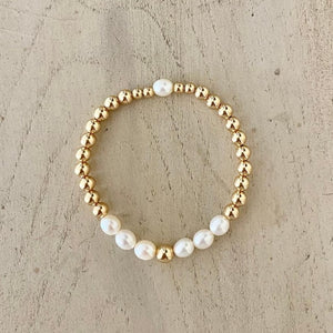 GOLD BEADS PEARL
