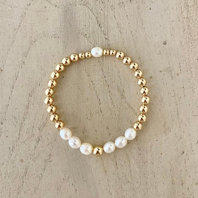 GOLD BEADS PEARL