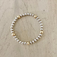 Load image into Gallery viewer, GOLD BEADS TWO TONE
