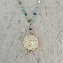 Load image into Gallery viewer, TURQUOISE NECKLACE - STARRY NIGHT
