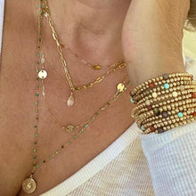 Load image into Gallery viewer, TURQUOISE NECKLACE - STARRY NIGHT
