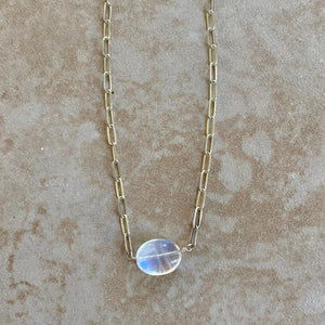 Moonstone Necklace - Glow