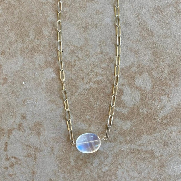 Moonstone Necklace - Glow