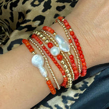 Load image into Gallery viewer, RED CORAL BEADS MIX
