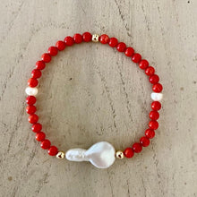 Load image into Gallery viewer, RED CORAL BEADS MIX
