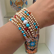 Load image into Gallery viewer, GOLD BEADS SET - RIMINI
