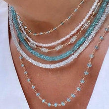 Load image into Gallery viewer, APATITE BEADS NECKLACE - OCEANA
