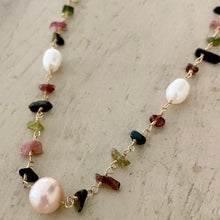 Load image into Gallery viewer, TOURMALINE NECKLACE - CHIPS
