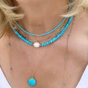 TURQUOISE NECKLACE - ISLA