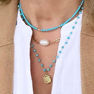 TURQUOISE NECKLACE - ISLA
