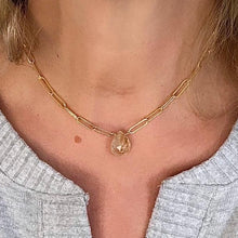 Load image into Gallery viewer, GOLD QUARTZ NECKLACE - ORO

