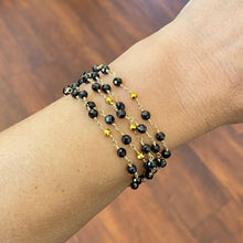Load image into Gallery viewer, BLACK SPINEL NECKLACE - DODI
