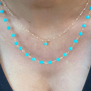 Tiny Pearl Beads Necklace