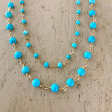 Load image into Gallery viewer, CLASSIC TURQUOISE NECKLACE - JOY
