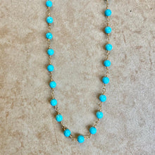 Load image into Gallery viewer, CLASSIC TURQUOISE NECKLACE - JOY

