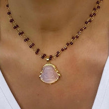 Load image into Gallery viewer, Garnet Necklace - Scarlet
