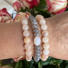 Load image into Gallery viewer, GEMSTONE BEADS STRETCH BRACELET
