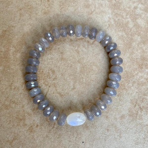 GEMSTONE BEADS STRETCH BRACELET
