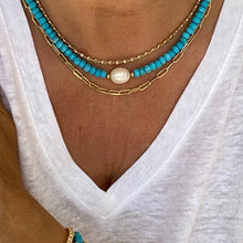 Load image into Gallery viewer, TURQUOISE NECKLACE - PASHA

