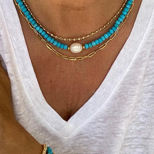 TURQUOISE NECKLACE - PASHA