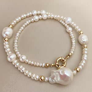 BAROQUE PEARL NECKLACE - SISSI