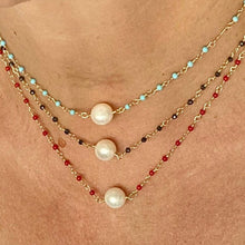 Load image into Gallery viewer, PEARL NECKLACE - GIOLINA
