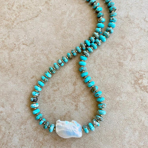TURQUOISE NECKLACE  - DESERT