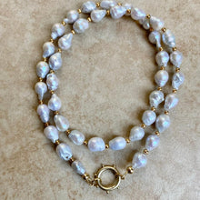 Load image into Gallery viewer, BAROQUE PEARL NECKLACE - ANJOU
